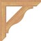 Ekena Millwork Funston Slat Smooth Bracket, Western Red Cedar, 3 1/2"W x 24"D x 24"H BKT04X24X24FST06SWR - alternate 4